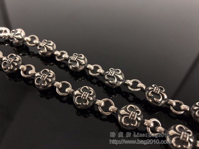 chrome hearts銀飾 克羅心褲鏈 克羅心裝飾品鏈 克羅心包鏈  gjc1886